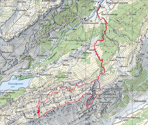 gps tracks duitsland