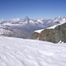 Blick vom Adlerpass zum Matterhorn