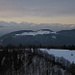 Alpenpanorama von West ...