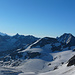 Catena della Valpelline dal versante svizzero, in fondo il M.Rosa