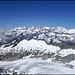 Rhonegletscher mit Berner Oberländer im Hintergrund