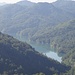 Il Lago del Brugneto visto dal sentiero