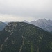 Blick über den garnierten [peak15019 Vorderskopf]