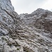 Der Kamin als alternative Aufstiegsroute zum Girenspitz