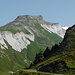 Tschep Sut - view from Alp Mora<br />(only P.2552 is visible from here, the actual summit of Tschep Sut is a few hundred meters further back)