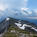 schöne Wolkenstimmung über dem Hohen Brett