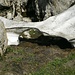 Schneebrücke oberhalb Zwinglihütte