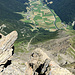 dalla vetta della cima nord del Rollspitze,uno sguardo in basso alla valle
