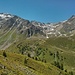 Blockkogel und Hairlacher Seekopf, darunter die Frischmannhütte.