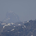 gezoomtes Matterhorn in der Sommerhitze