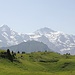 Panorama avec Eiger-Mönch-Jungfrau