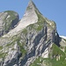 die berühmte Alpstein-Toblerone (Girenspitz, 2253m)