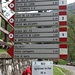 Segnavia all'<b>Alpe Piotti (Terz'Alpe)</b>.