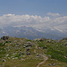Berner Alpen mit Aletschgletscher und Bietschhorn von der Grosse Furgge