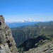 A la cresta - e vista del Disgrazia e de la Bernina.