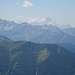 Blick nach Westen: Zugspitze im Zoom