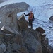 Miri im Aufstieg auf die Isla Persa (2850m) - der Gipfel mit dem schönen Namen wird einem auf dem Weg zum Piz Sarsura geschenkt.