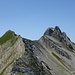 Blick zurück zum Vanil Carré. 