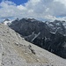 Auf der anderen Seite der höchste Karwendelgipfel, rechts die Seekarspitze