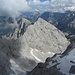 Am Gipfel mit Blick zur Grabenkarspitze, rechts das obere Kar, links das Grabenkar
