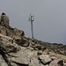 Auf den letzten Meter zum Gipfel vom Piz Sarsura Pitschen (3134m).