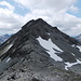 Bärenluegspitze (2960m), Nordgrat. Rechts der Westgrat, über den der Aufstieg heute erfolgt