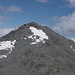 an der Bärenluegscharte: Dreieckspitze, Anstieg von rechts über den Südhang