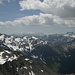Gipfelpanorama - nach Süden ins Berninagebiet