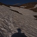 Im Aufstieg zu la Selle hats noch ein paar Schneefelder.