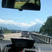 Anreise nach Kandersteg : Juchhu, die Alpen kommen in Sicht !!