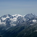 Blick vom Col de Torrent (2916 m) nach Süden