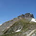 Rückblick auf den Gipfel vom Abstiegsweg nach Bendolla (2112 m)