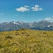 Rückblick in die Ötztaler Alpen, rechts der eine Woche vorher bestiegene [http://www.hikr.org/tour/post96105.html Fundusfeiler]