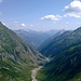Dal Passo Andolla panoramica verso la Zwischbergental,la Val Divedro.<br />Tra le vette facilmente riconoscibili il Pizzo Straciugo,Cistella,Pizzo Diei .