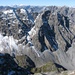 Blick von dem Gipfel Piz Lischana, die Hütte kann man finden