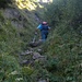 im Aufstieg von der Alp Baumgarten Richtung Leiternpass