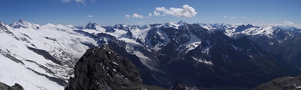 Panorama Pointe de Bricola nach Westen!