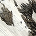 Alpinisti impegnati sulla cresta Signal.