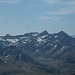 Der Finstertaler Speicher zeigt sich, und hinten der höchste Punkt der Ötztaler Alpen