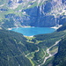 Zoom zum Öschinensee oberhalb Kandersteg