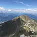 Blick über den Hocheder auf's Wetterstein und Karwendel
