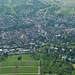 Zoom in die kleine Stadtmitte von Neuffen, das Freibad rechts haben wir später noch besucht