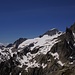 Ausblick auf das morgigen Gipfelziel - Galenstock. Rechts davon Winterstock und Gletscherhorn..