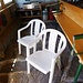 Das Innere der Cantina Vecchia - diese zwei Stühle standen auf meiner Gartenterrasse und wurden nach Cortone entsorgt. Ciao!.
