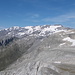 Gletscher an der Pointe de Génépi (3551m) und der Pointe de Labby (3521m) im Nordosten