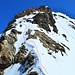 Unsere Route im Firnteil (ungefähr obere Hälfte)
