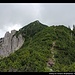 Aufstieg zum Trainsjoch, Mangfallgebirge, Thiersee, Tirol, Österreich
