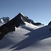 Blick zur Gemschlicke von der Oberaarjochhütte (3256 m)