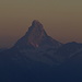 Matterhorn im Zoom von der Oberaarjochhütte (3256 m)