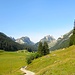 Weiter geht es Richtung Fählensee ( 1452m )